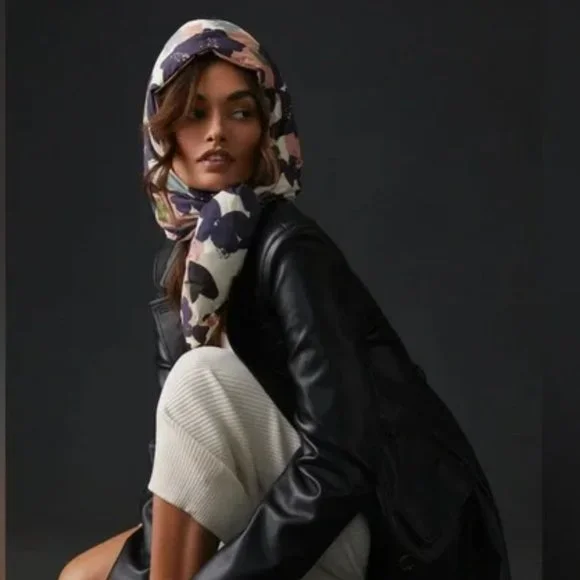 Anthropologie | Accessories | Maeve Printed Puffer Hood By  display picture 1